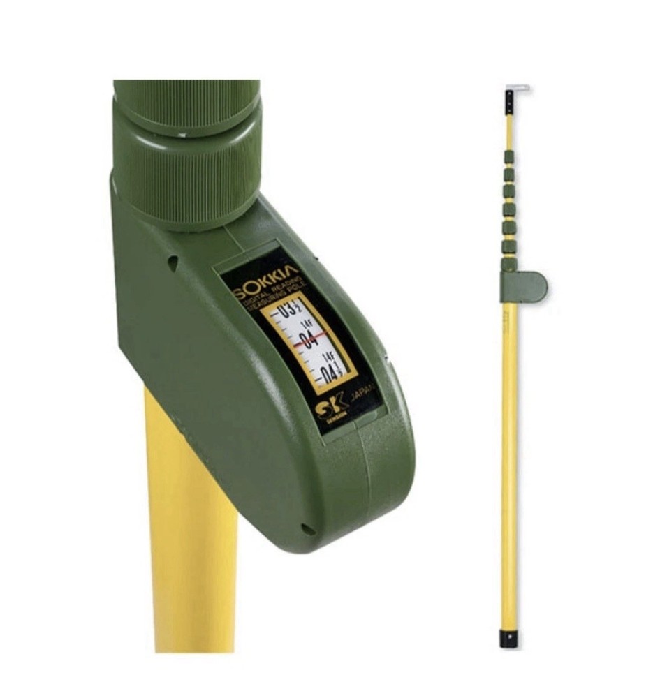 Sokkia 26ft Digital Measuring Pole w/Case (Inches) |