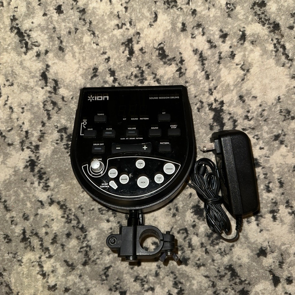 ION Sound Session Drums Electronic Control Module IED12 + AC plug | Tested, Work