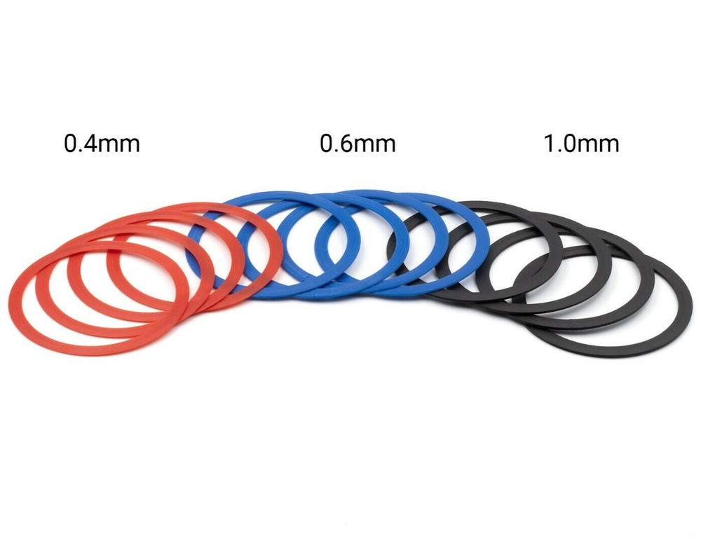 Astrodymium Colour Coded Spacer Rings for M42 / T2 Threads (12x)