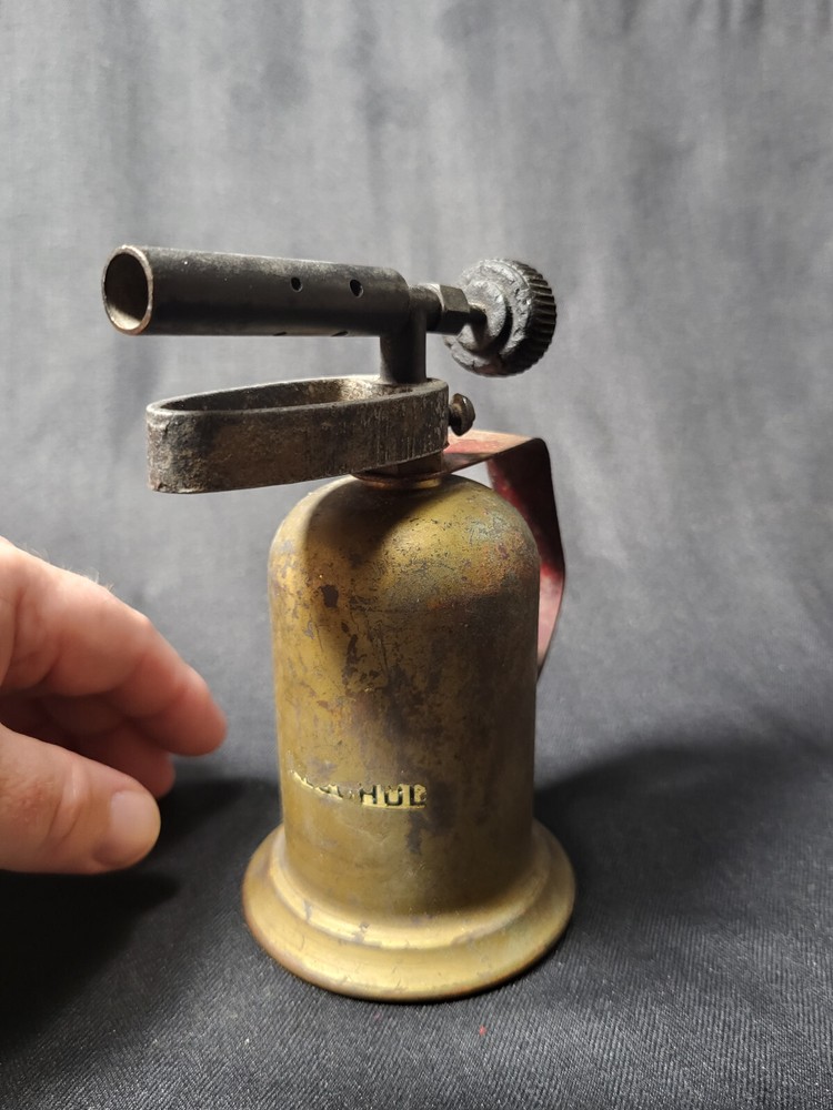 Vintage, Mini, Brass, Blow Torch