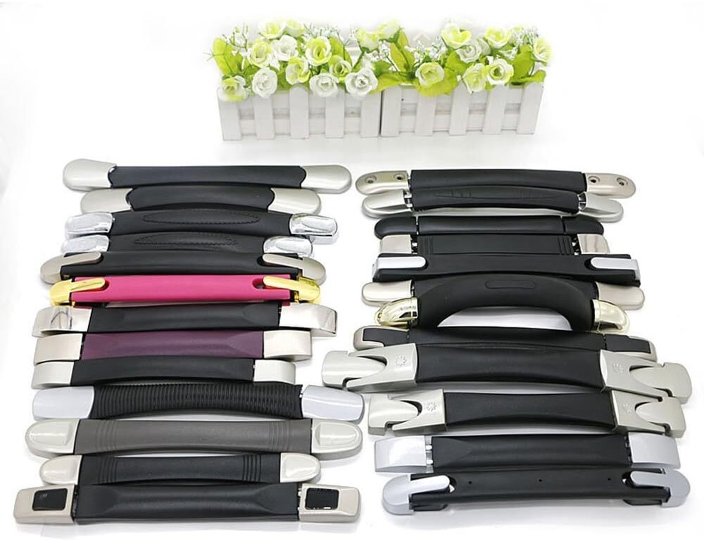 Zoofen Replacement Suitcase Luggage Handle Grip Spare Fix Holders Box Pull...