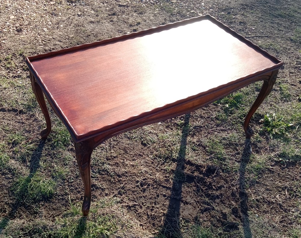 Mahogany Carved Coffee Table (CT405)