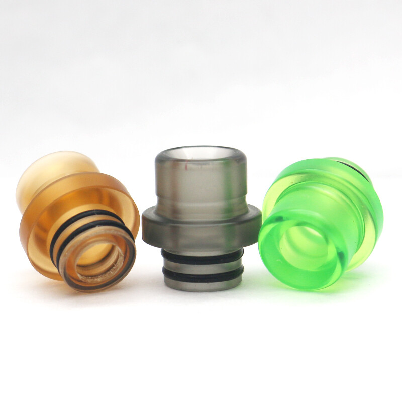 510 Drip Tip Nozzle Acrylic Petri Cigarette Holder Random 2PCS