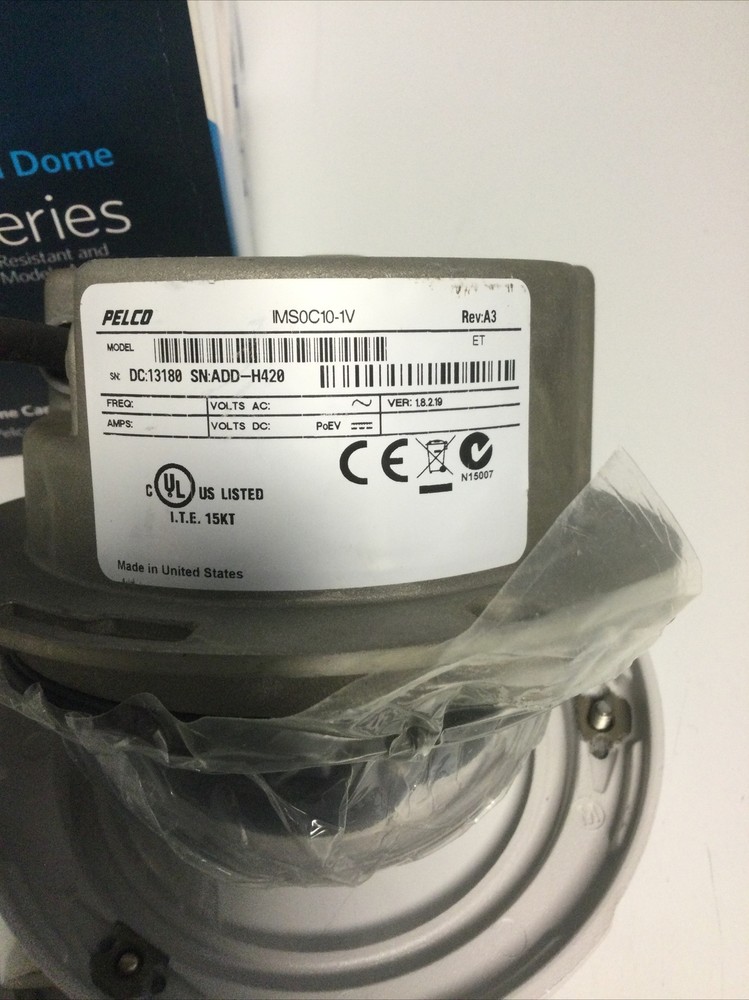 NEW, PELCO, IMS0C10-1V, DOME CAMERA, GRAMI06. (11K-2)