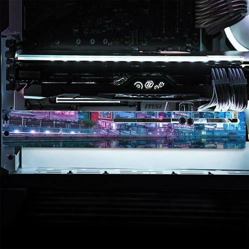 Custom RGB GPU Support Bracket (Addressable RGB Controller Kit Included)