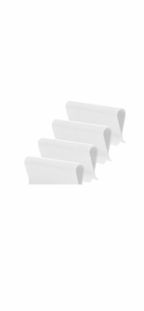 6Pieces Shade Pulls for Roller Shades, Window Shade Pulls, White Roller Shade.