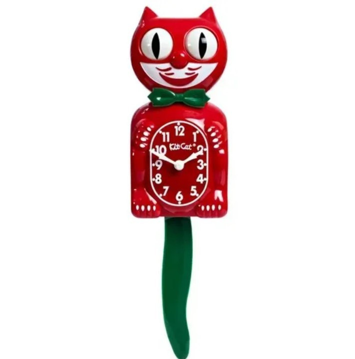 Classic Christmas Kit-Cat Klock kat clock