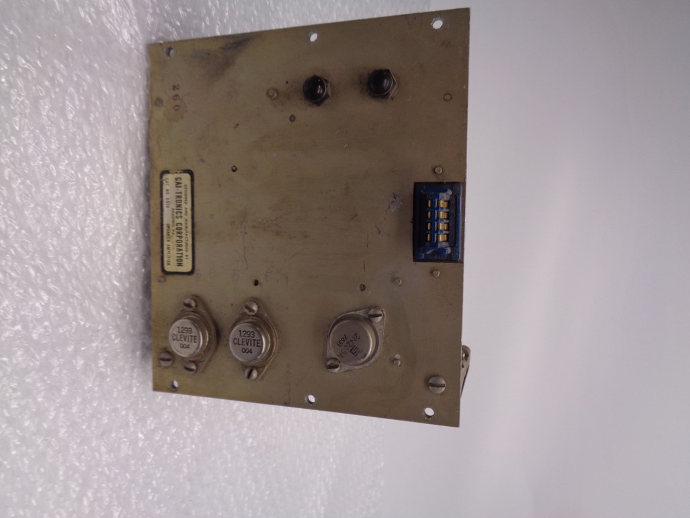 GAI TRONICS 651A AMPLIFIER (AS PICTURED) UNMP