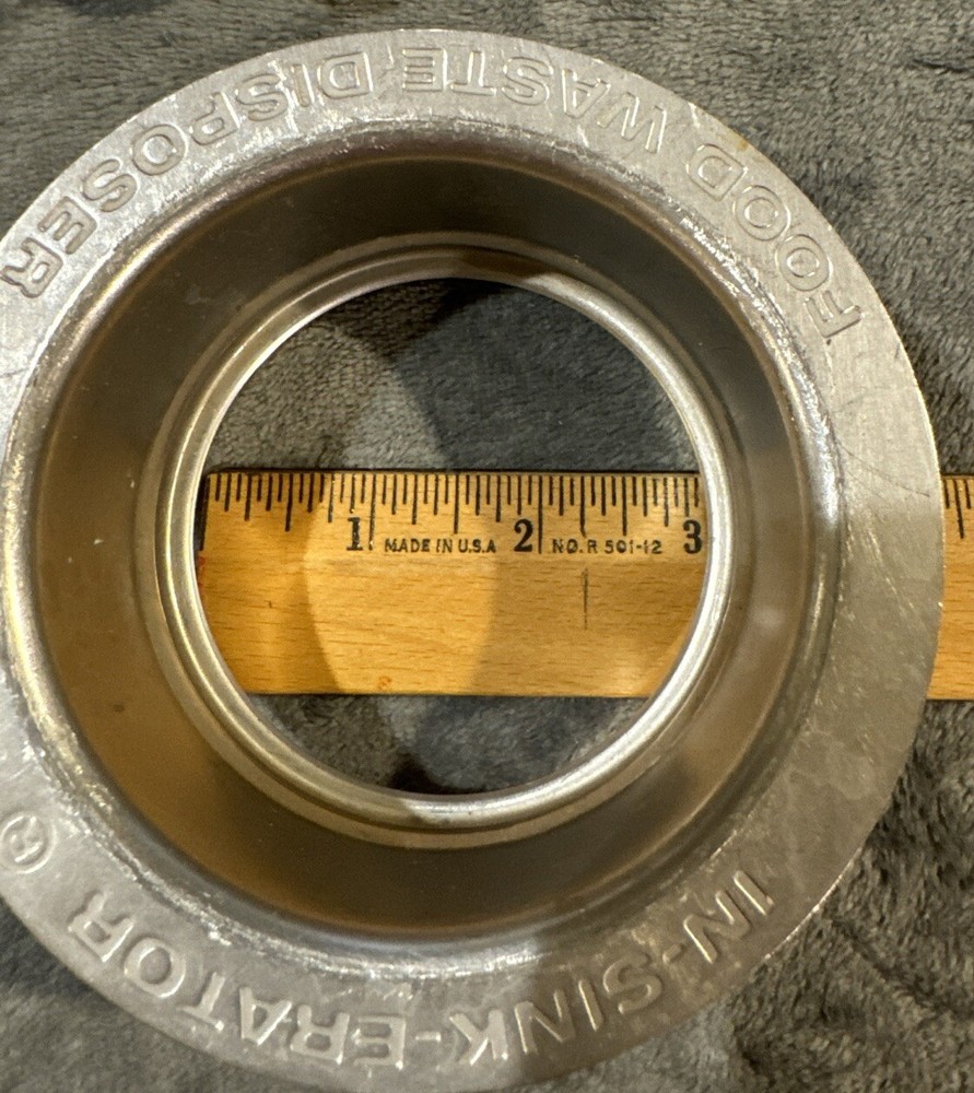 InSinkErator SS Garbage Disposal Sink Flange - USED