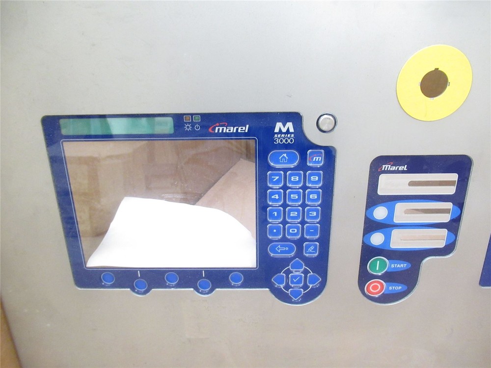 237698 Old-Stock; Marel 4264022 Start/Stop Panel; M3000; SS Frame