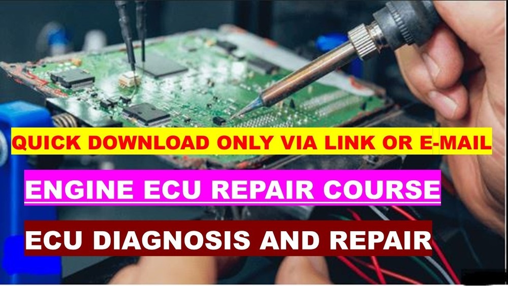 ECU Repair Course in PDF Component Testing Electronics-Electrical