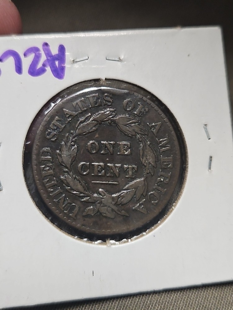 1828 U.S Large Cent Solid Details