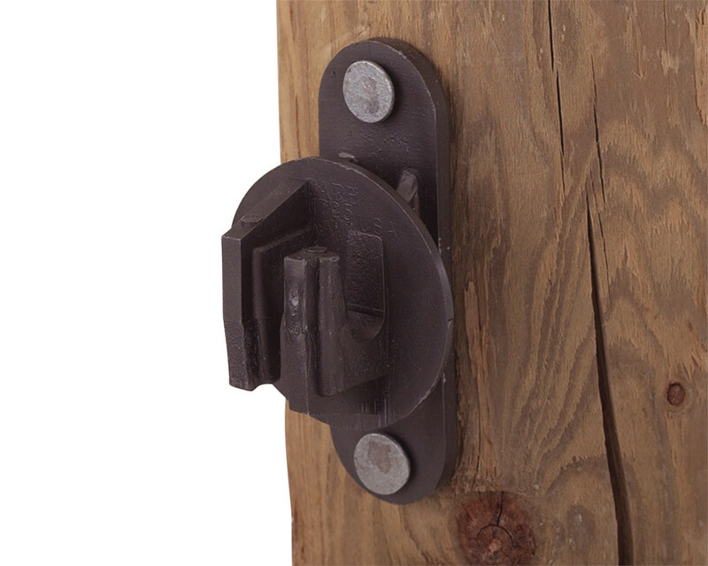Dare SNUG-HTN Black Plastic Wood Post Insulator