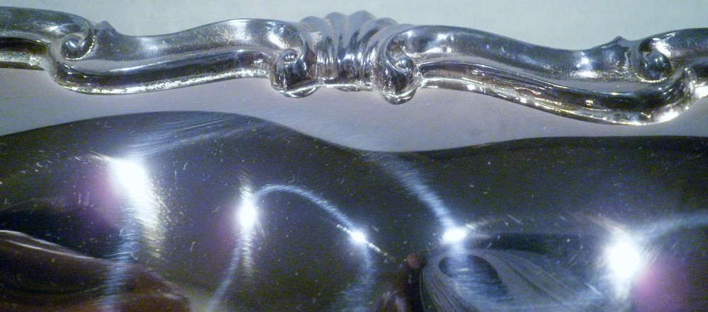 Vintage Silver Plated Oval Bowl