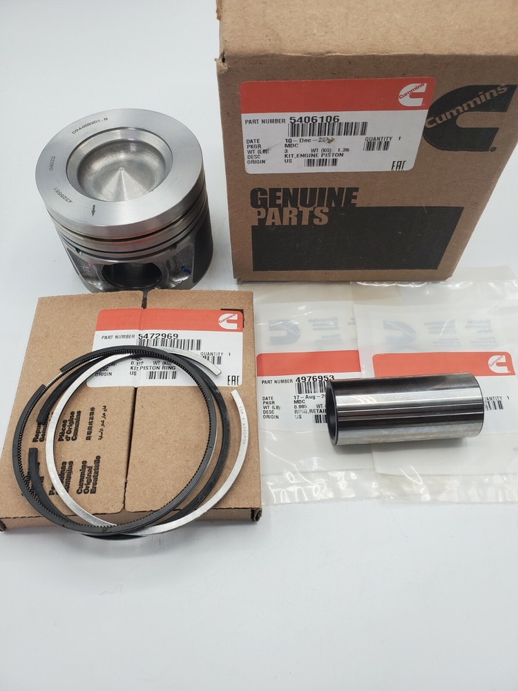 Cummins 5406106 Engine Piston Kit (5472969, 4976953)