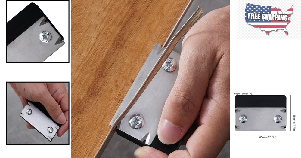 Versatile Edge Corner Planer with Bakelite Handle for Precise Wood Chamfering