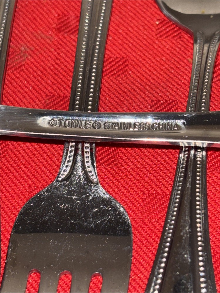 Towle Stainless Flatware Partial Set-29 Piece- Estate Find