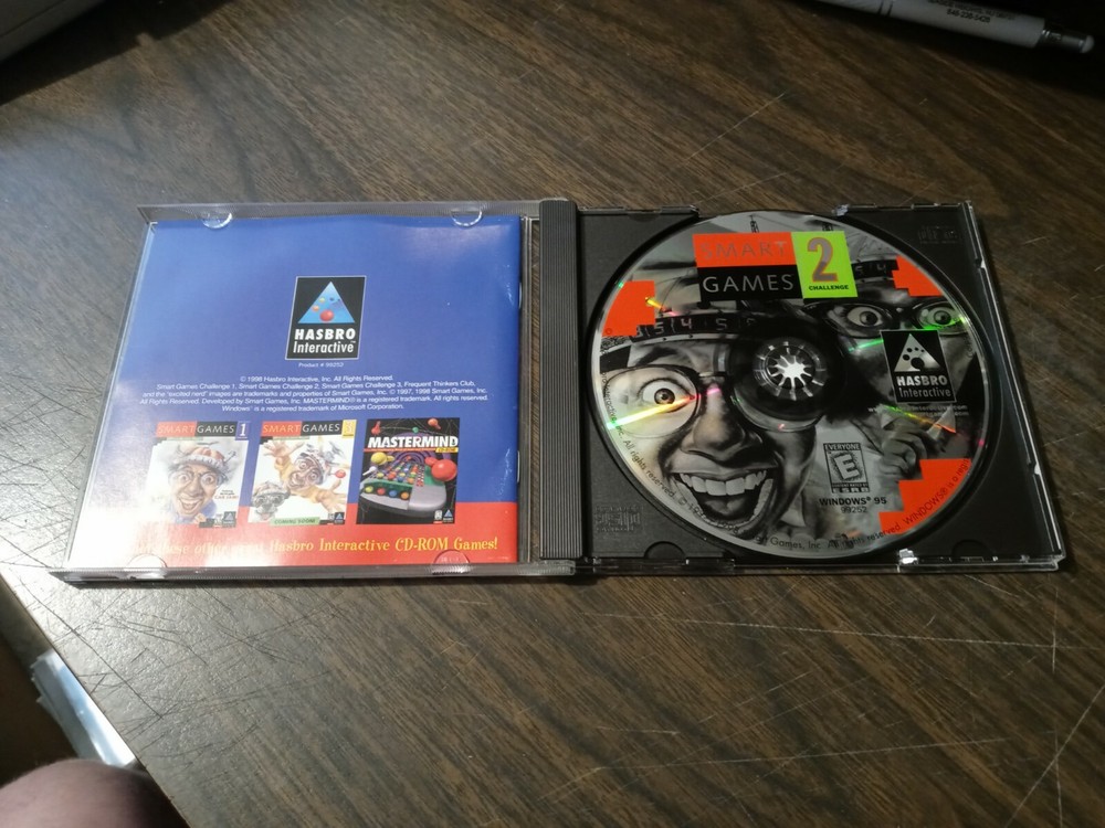 Smart Games 2 (1998, CD-ROM, Hasbro Interactive)
