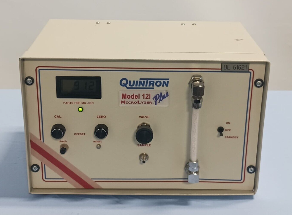 Quintron 12i MicroLyzer Plus Solid State Gas Chromatography Detection System