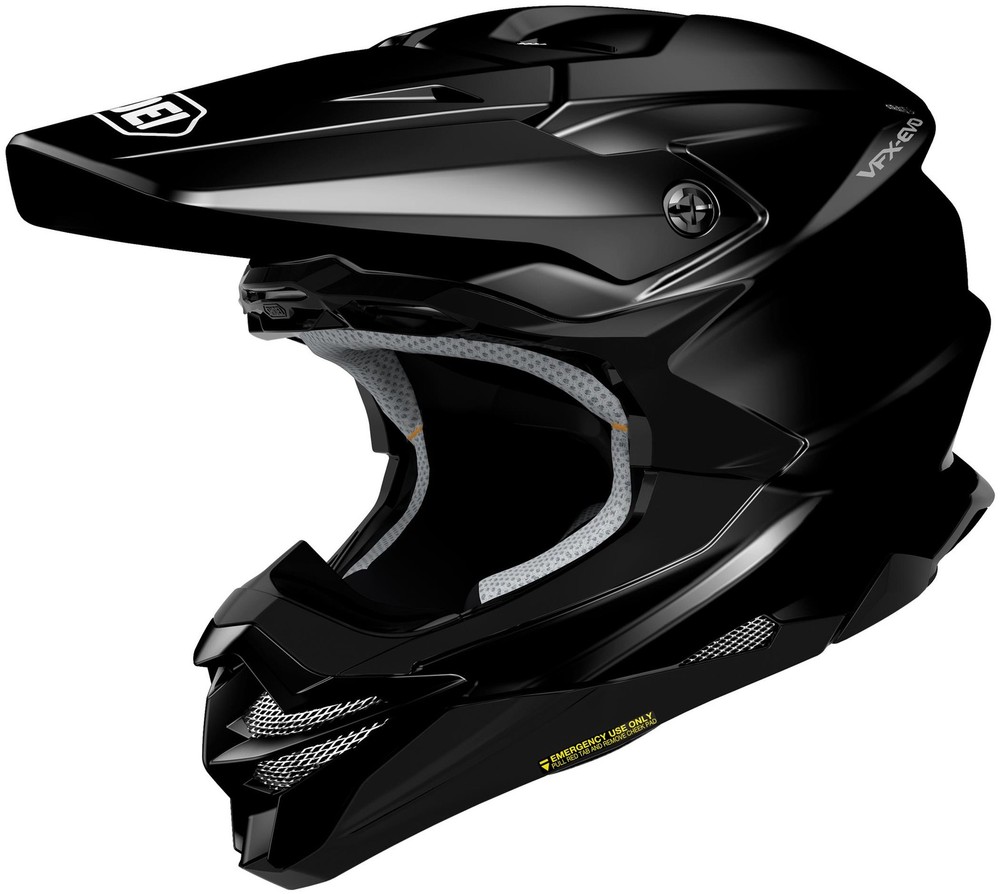 Shoei 0146-0105-05 VFX-EVO Solid Helmet Md Black
