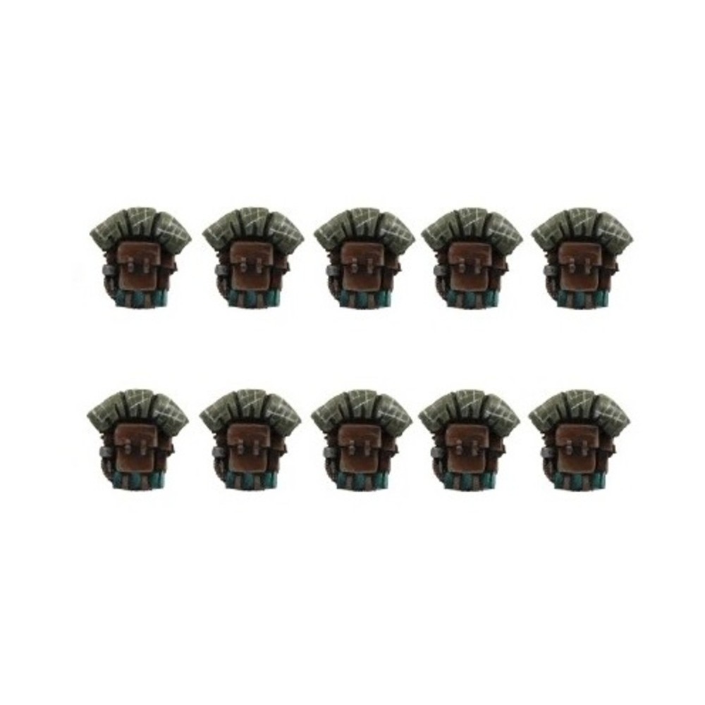 Kromlech Imperial Highlanders Conversion Bit Guardsmen Backpacks Pack New