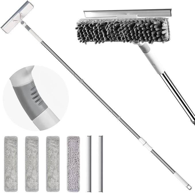 Eazer Squeegee Window Cleaner Tool 2 in 1