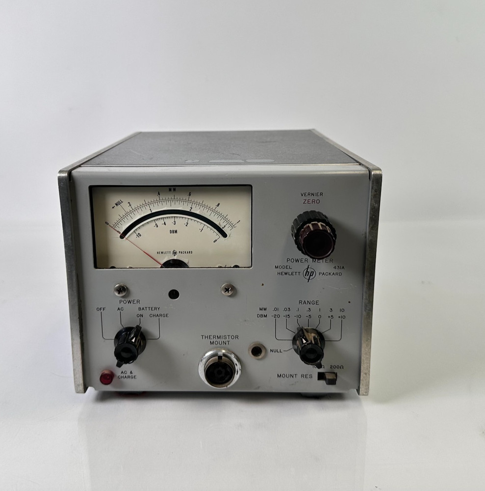 Hewlett-Packard  Model- 431A Power Meter