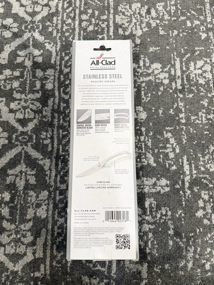 All-Clad Stainless Steel Kitchen Shears
