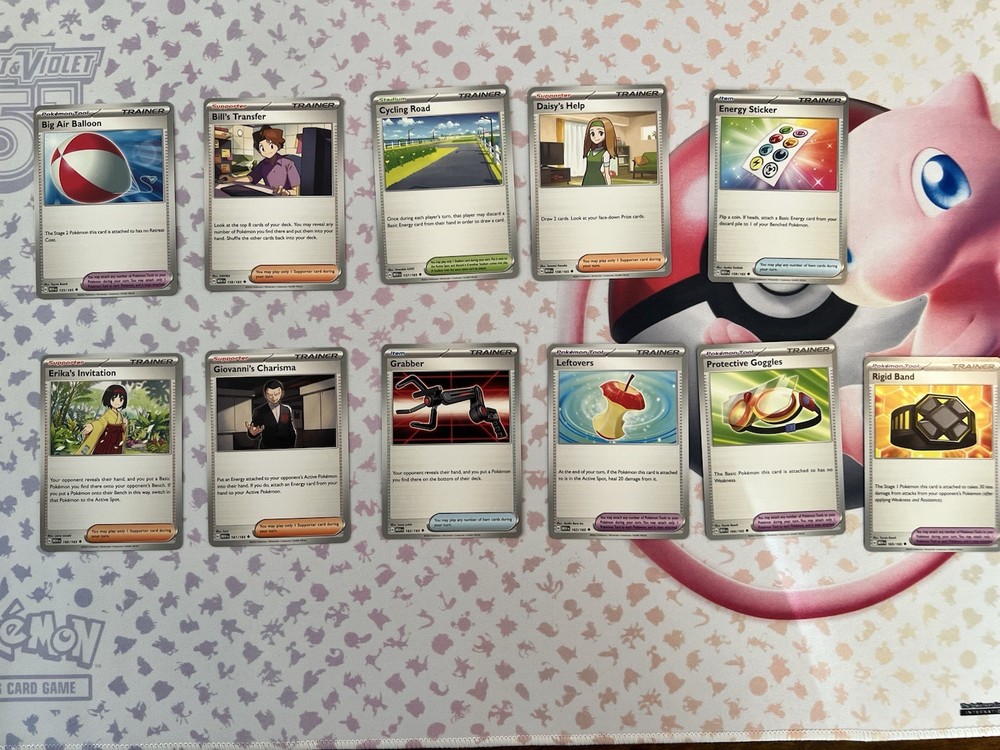 136 Cards!!!! POKEMON 151 - Complete Base MASTER SET - Com/uncommon ONLY