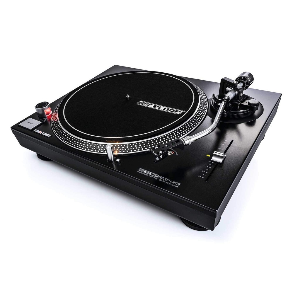 Reloop RP-2000 MK2 Professional Direct Drive USB Turntable System
