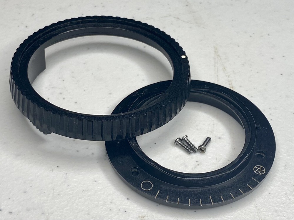 Olympus BH-2 Microscope Field Iris Diaphragm Ring with Screws