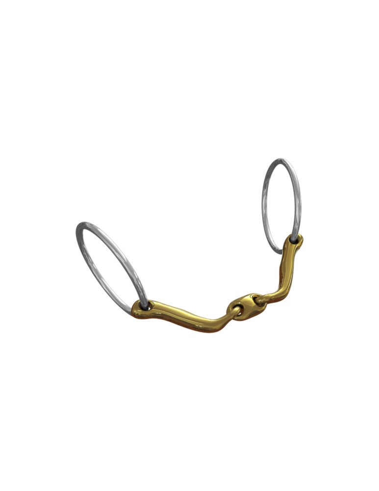 Neue Schule Verbindend Loose Ring Snaffle Bit