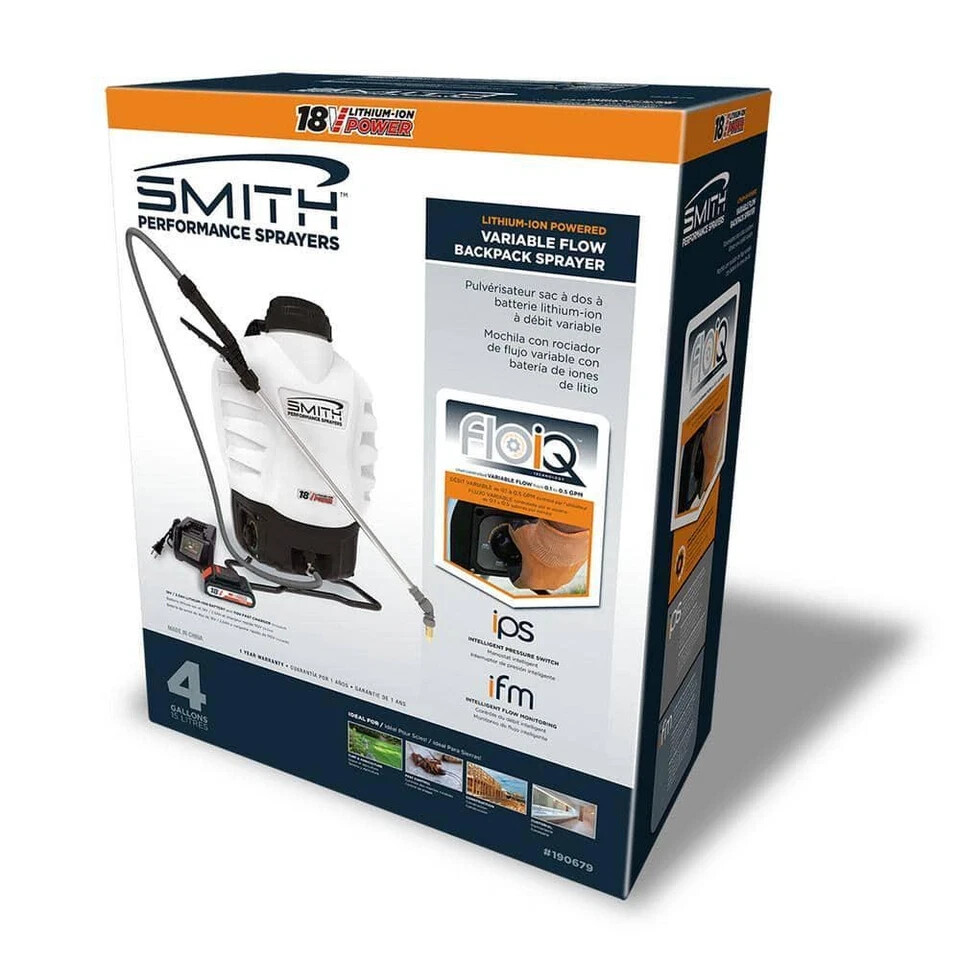 Rotary Brand Replacement Smith Variable Flow Backpack Sprayer 4 Gallon 190679