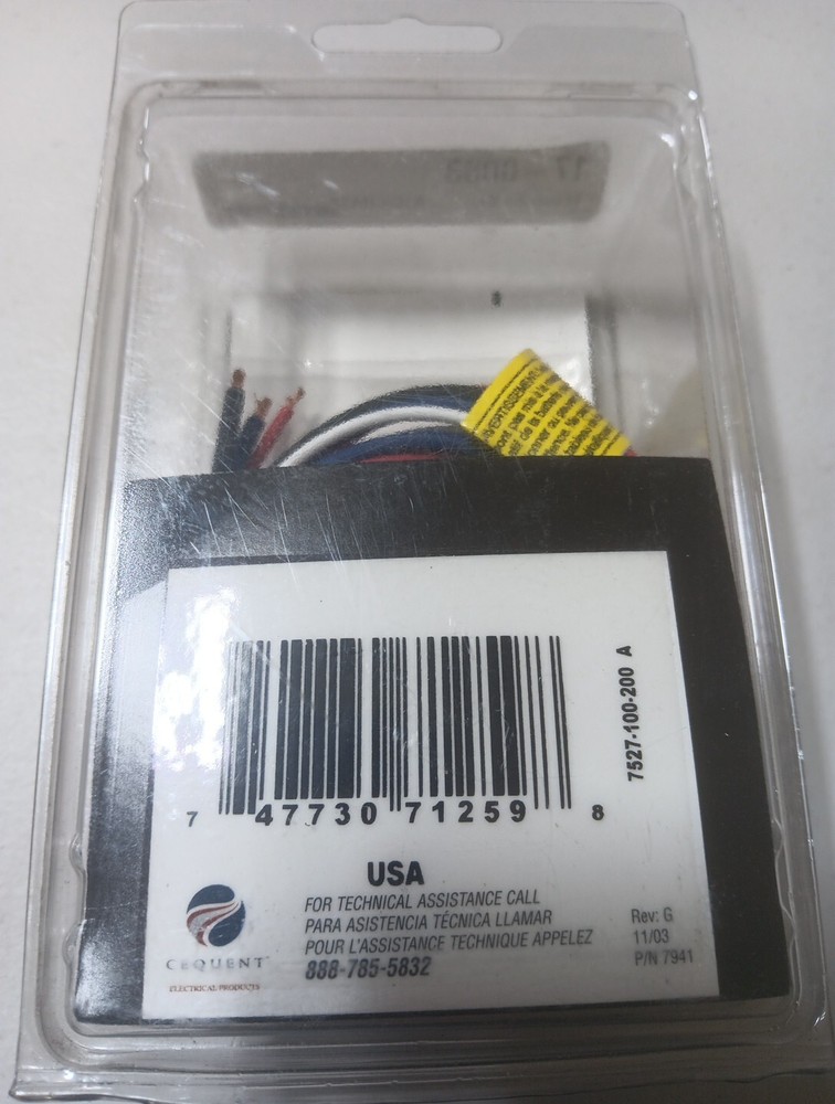 Tekonsha 7894 Brake Control Wiring Harness