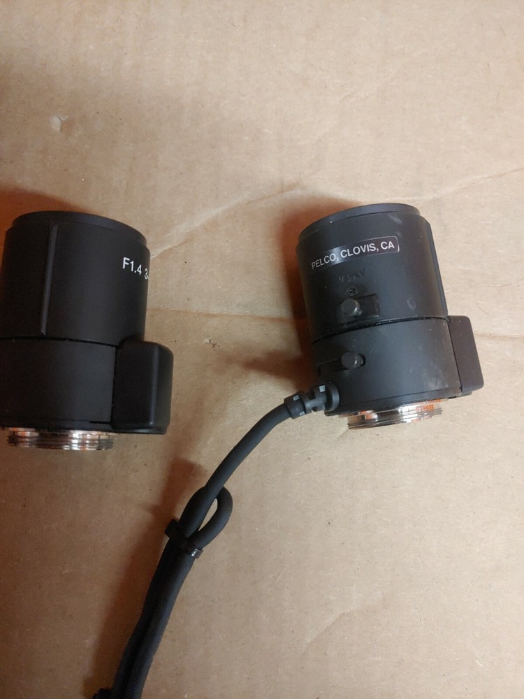 2 - Pelco F1.4 3-8mm Lens