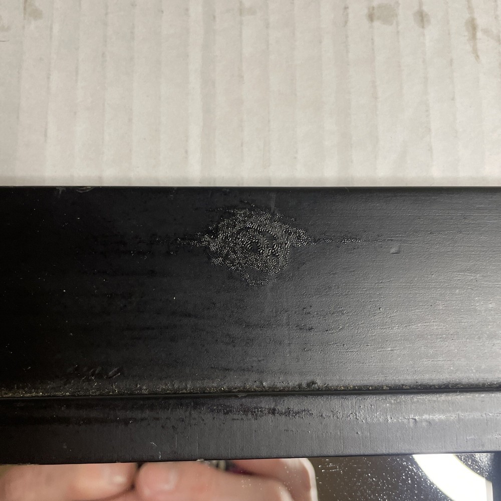 Keys Holder With Hooks Black Framed Mirror Hallway Coat Hook