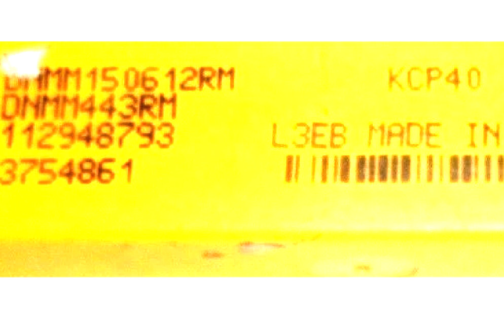 10PCS  ORIGINAL  INSERTS       DNMM150612RM KCP40