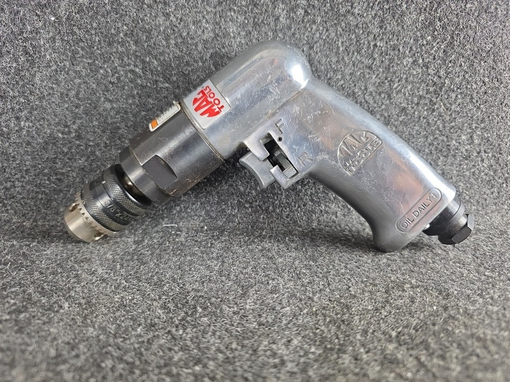 Mac Tools 3/8" Reversible Drill Model AD540 Air Drill Reversable Pneumatic