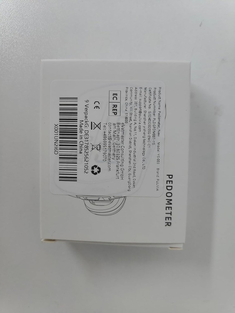 3D Step Counter with Clock, Accurate Walking Pedometer