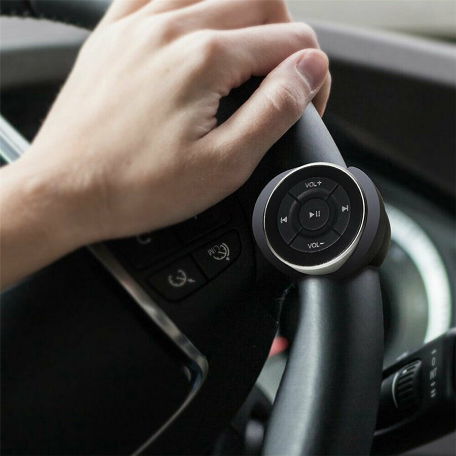 Wireless Remote Music Control Bluetooth Audio Media Button Car Steering Wheel