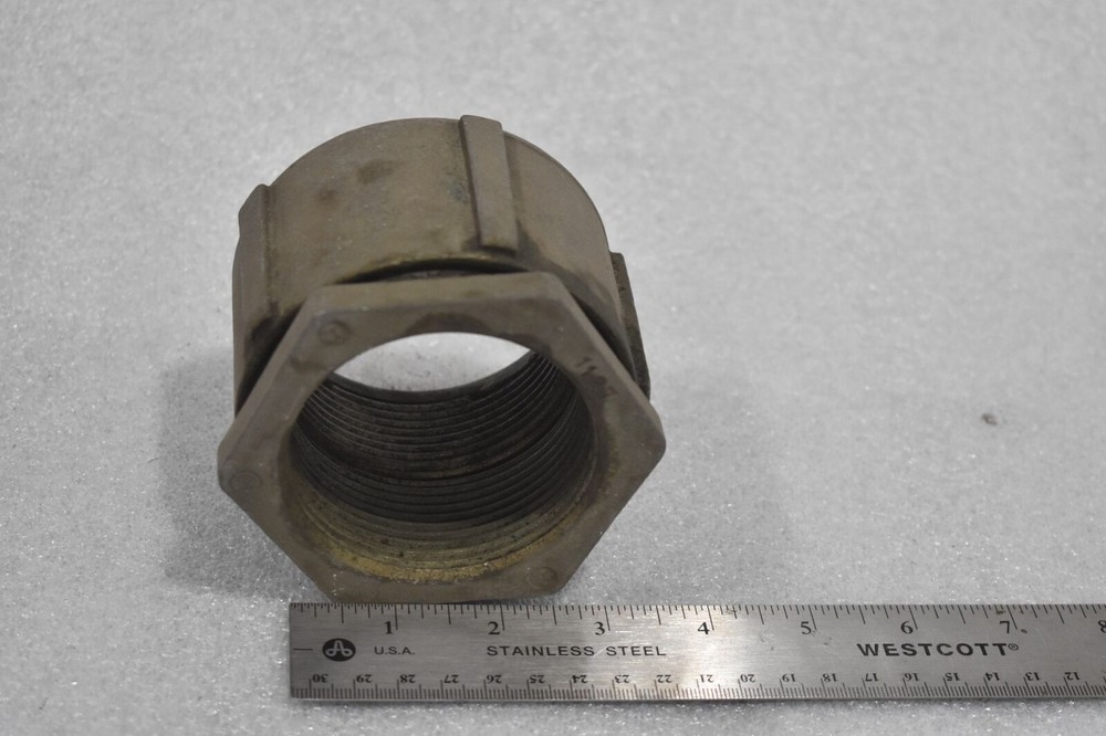 GENERIC 1127 3" THREE PIECE COUPLING, RIGID MALLEABLE IRON