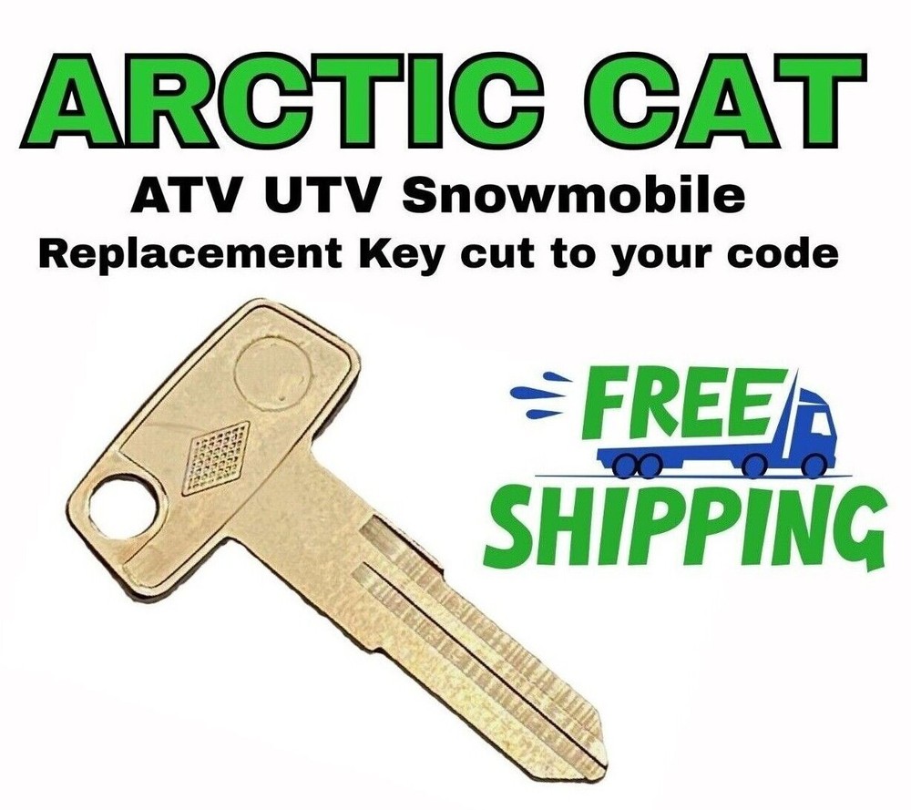 Arctic Cat ATV UTV Snowmobile Key Replacement Cut to your code 4150-4299