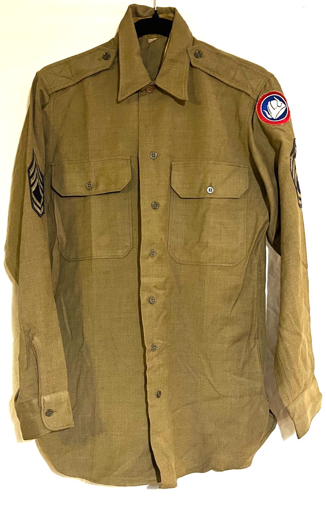 WWII US 47th Infantry Division Wool Shirt / Uniform