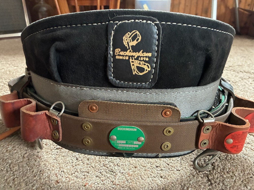 Buckingham linemans body belt