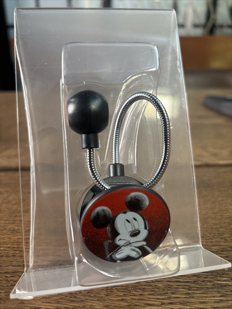 Mickey Mouse Reading Light, Flexible Neck, New!