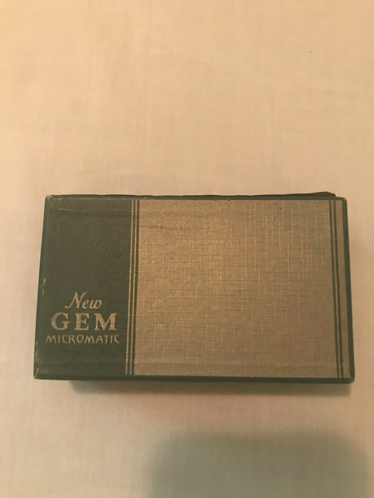 Vintage Gem Micromatic Razor in Original Box #2