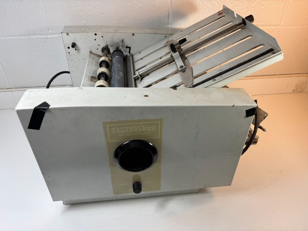 Fastfold 22 Jet-Speed Industrial Paper Folder
