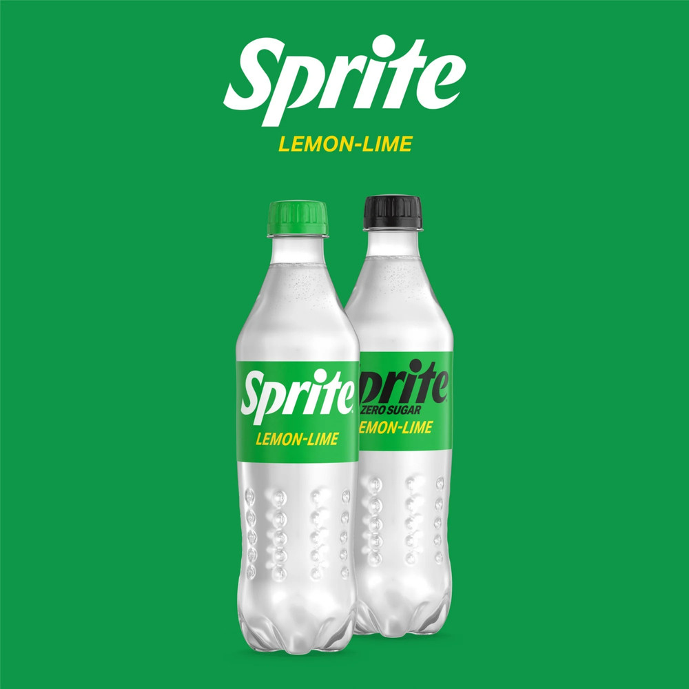 (Pack 2) Sprite Lemon Lime Soda 16.9 fl Oz Each 6 Pack Bottles