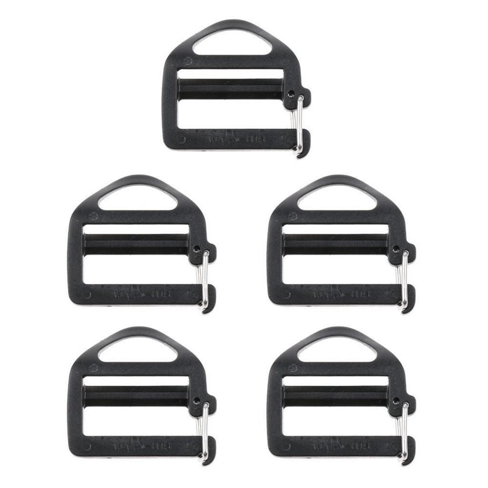 5pcs Plastic Webbing Buckle for 25mm Strap Outdoor Backpack Attachment