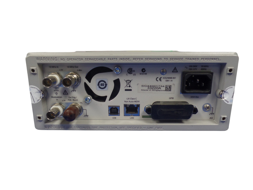 Agilent 33220A 20 MHz Function Arbitrary Waveform Generator - Free Shipping